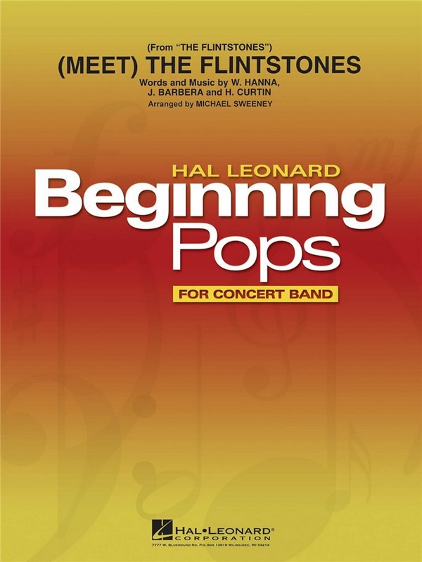 Meet the Flintstones: für Blasorchester