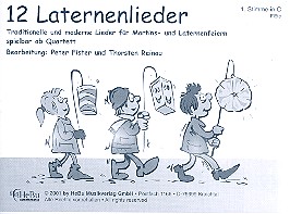 12 Laternenlieder für 4-stimmiges