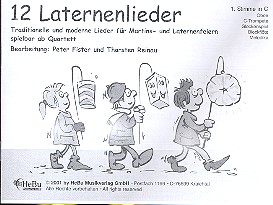 12 Laternenlieder für 4-stimmiges