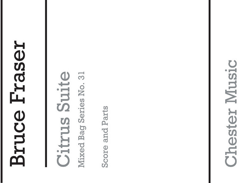 Citrus Suite for 3-5 woodwinds