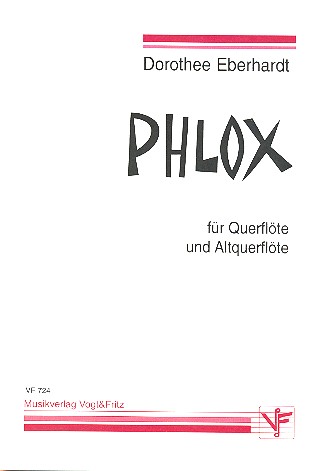 Phlox für Flöte und Altflöte