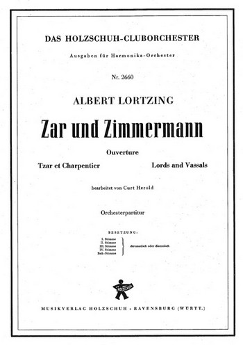 Zar und Zimmermann Ouvertuere
