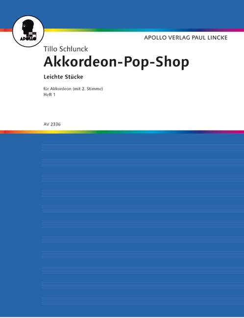 Akkordeon Pop Shop Band 1 - leichte Stücke