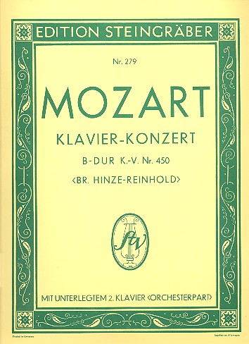 Konzert B-Dur KV450 für