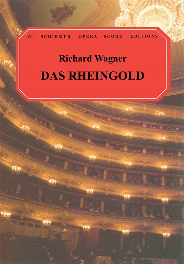DAS RHEINGOLD OPER KLAVIERAUSZUG