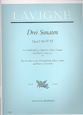 6 Sonaten op.2 Band 2, Nr.4-6