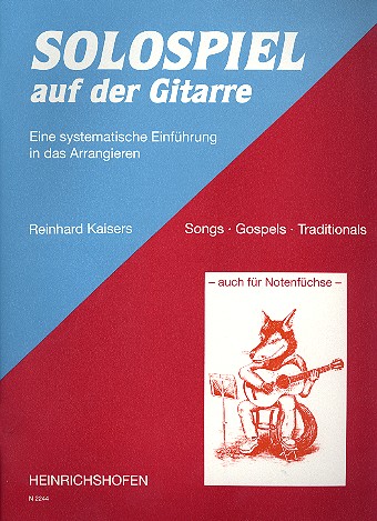 Solospiel auf der Gitarre auch
