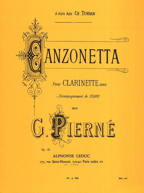 Canzonetta op.19 pour