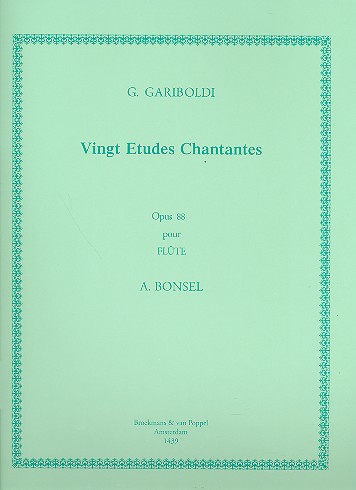 20 études chantantes op.88