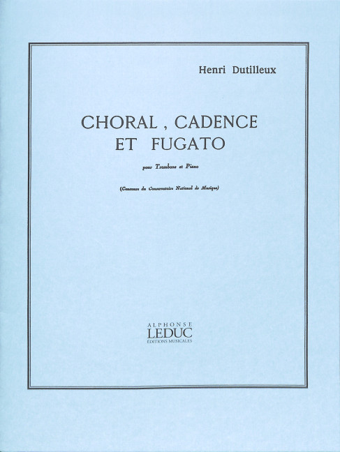 Choral, cadence et fugato