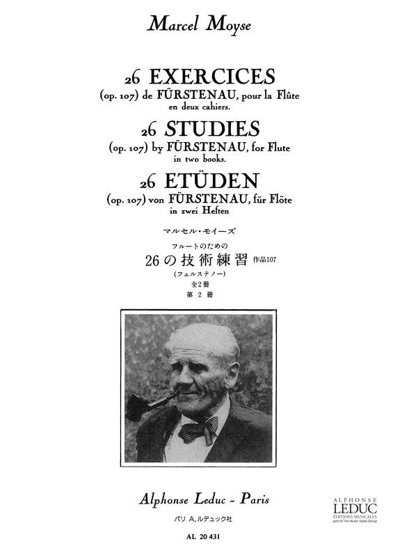 26 exercices de Fürstenau op.107 vol.2