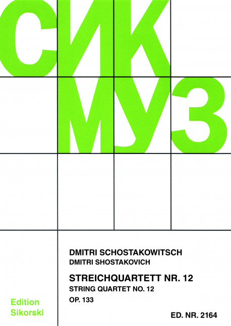 Streichquartett Nr.12 op.133