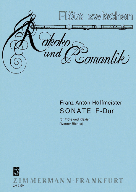 Sonate F-Dur für Flöte und Klavier