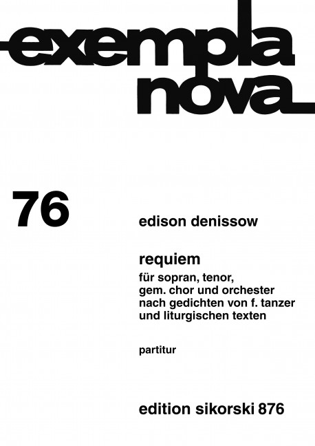 Requiem für Sopran, Tenor,