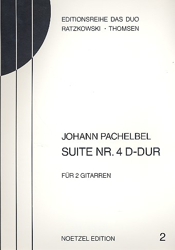 Suite D-Dur Nr.4 für 2 Gitarren