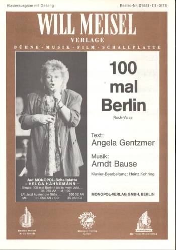 100 mal Berlin: für Gesang und