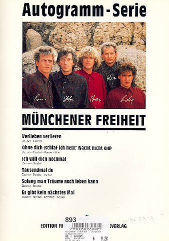 Münchener Freiheit: Songbook