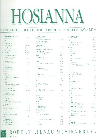 Sei getreu bis in den Tod (aus 'Paulus')