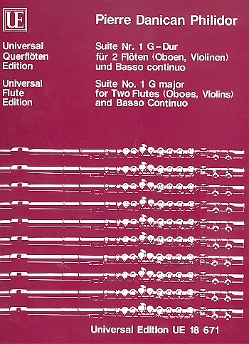 Suite G-Dur Nr.1 für 2 Flöten