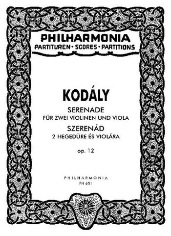 Serenade op.12 für 2 Violinen und