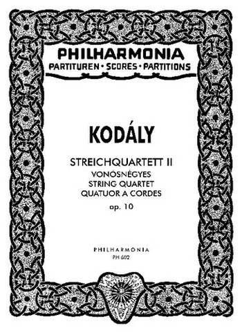 Streichquartett Es-Dur Nr.2 op.10