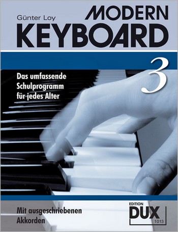 Modern Keyboard Band 3 - Schule mit ausgeschriebenen Akkorden