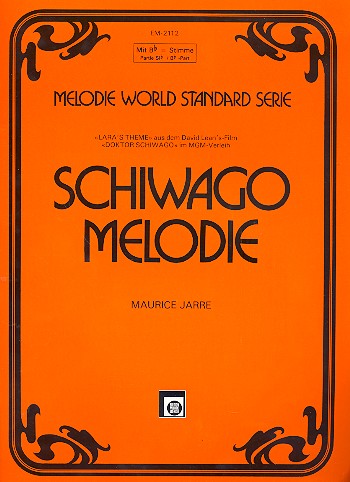 Schiwago Melodie Einzelausgabe
