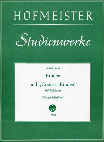Etüden und 'Konzert-Etüden'