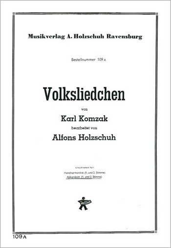 Volksliedchen für Akkordeon