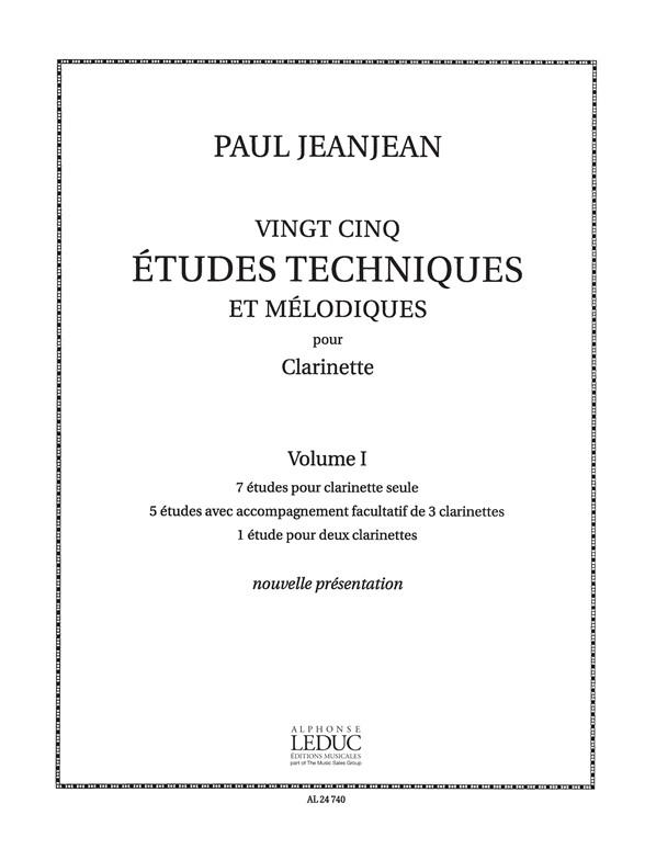 25 études techniques et mélodiques