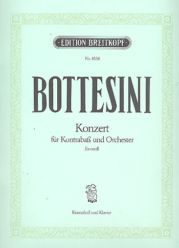 Konzert fis-Moll für Kontrabaß
