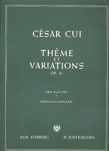 Thème et variations op.61