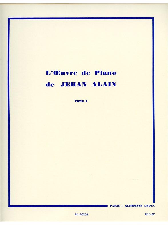 L'oeuvre de Piano vol.1