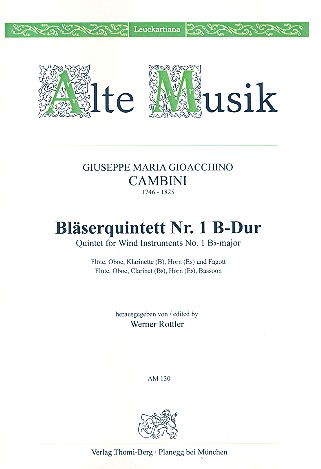 Quintett B-Dur Nr.1