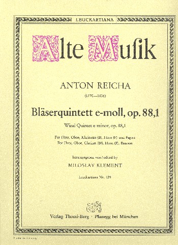 Quintett e-Moll op.88,1