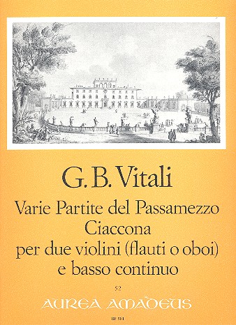 Varie partite del passamezzo op.7,1