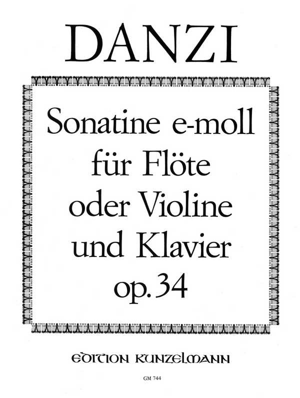 Sonatine e-Moll op.34