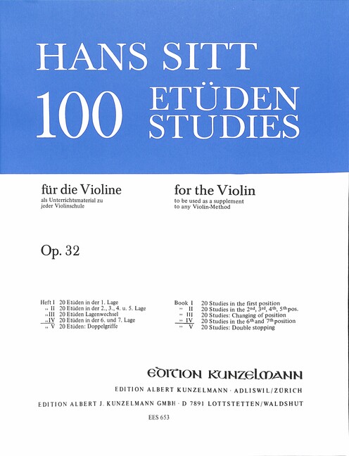 100 Etüden op.32 Band 4