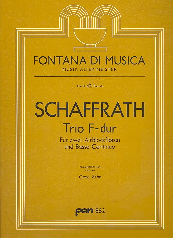 Trio F-Dur für 2 Altblockflöten und Bc