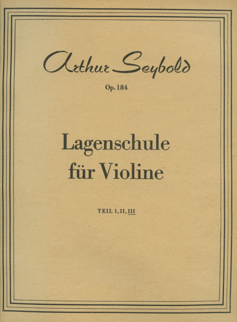 Lagenschule op.184 Band 3
