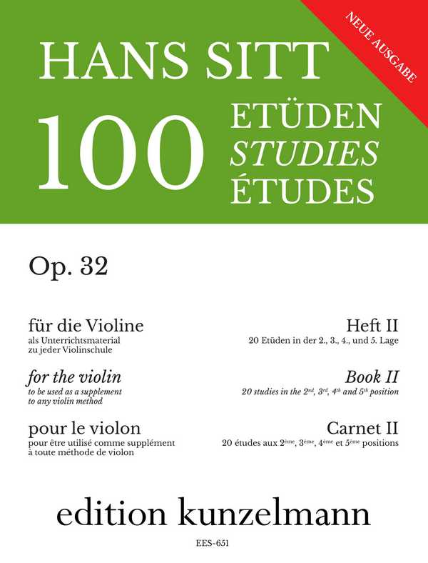 100 Etüden op.32 Band 2