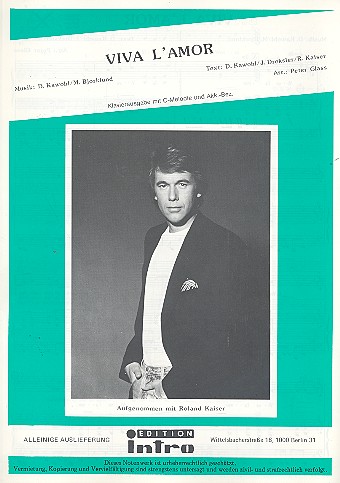 Viva l'amor: Einzelausgabe