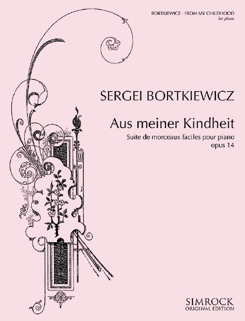 Aus meiner Kindheit op.14 Suite de morceaux faciles