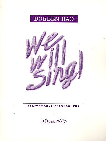 We Will Sing! Band 1