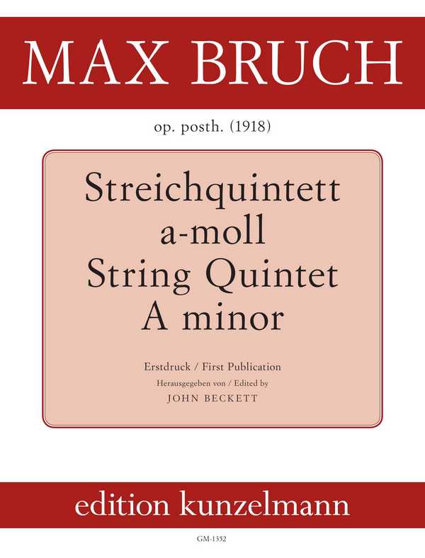Streichquintett a-Moll
