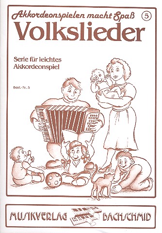 Volkslieder für Akkordeon