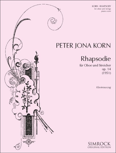 Rhapsodie op.14 für Oboe und Streicher