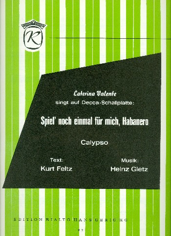 Spiel noch einmal für mich Habanero: