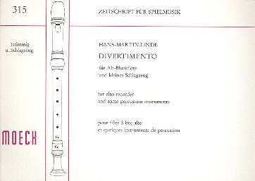 Divertimento für Altblockflöte