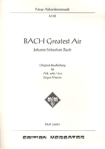 Bach Greatest Air aus BWV1068 